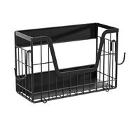 Magnetic Fridge Shelf, Pantry Rack, Space Saver Iron Material plegable compacto Easy Installation Sturdy Base Lightweight, Storage Organizer for Home Kitchen Bathroom, 12,4 x 4,92 x 7,87 pulgadas