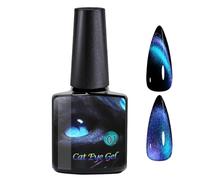 Magnetic Gel Polish - 8ml Colorful Kitten Eye Magnetic Nail Polish Set, Gel Kitten Eyes Nail Polishes, Color Changing Gels For Professional Nails, Easy To Use Kittens Eye Gels Nails Polishes Magnet