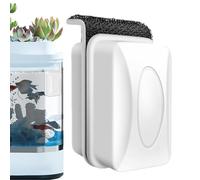 Magnetic Glass Cleaner, Aquarium Brush, Window Scrubber, Streamlined Shape, Strong Magnet Hold, Non-Slip Grip, Scratch- Wipe, Easy Control, Perfect for Aquarium, Glass Use, 1.18x1.1x1.97 inches