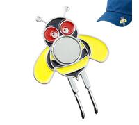Magnetic Golf Ball Marker Hat Clip - Cute Animal Design Non Slip Metal Golff Hat Clip, Iron Golf Marker Holder | For Women Men Beginner Purse Bag Clothes Outdoor Travel Driving Range Backyard