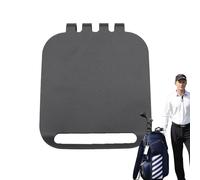 Magnetic Golf Pad - 10.2x9.8cm Manganese Steel, Flexible Landing Clip, Durable, Easy Installation | Versatile Golf Bag Accessory for Men Women Beginners Practice Outdoor Driving Range Training
