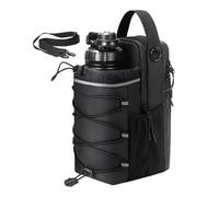 Magnetic Gym Bag, Gym Pouch, Portable Fitness Holder, Strong Magnet Leak-Proof Case, Secure Magnetic Grip, for Outdoor Cycling Exercise Hiking Commute, 4.33x6.30x10.24 In