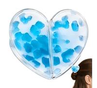Magnetic Hair Clips, Heart Shaped Pins, No-Slip Strong Hold Magnetic Styling Clips, Easy and Secure Hair Accessory for Women, Girls, Travel, Indoor, Outdoor, Home, School, Party, Office Styling