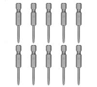 Magnetic Hardened Cross Screwdriver Bit Set for Quick Operation with High-Quality Alloy Steel 10pcs 3mm Bits for Daily Use