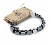 Magnetic Hematite Shamballa Bracelet - Rose Cuboids
