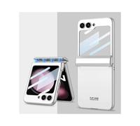 Magnetic Hinge Protection Case for Samsung Galaxy Z Flip 5, Built in Screen Protector Case for Samsung Z Flip 5