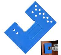 Magnetic Hinge Spacer, Door Installation Tool, 130g Spacer with Strong Magnet, Carpentry Equipment for Accurate Alignment, Hinge Positioning Tools with Durable Build, Home Workshop Tool for Wardrobe