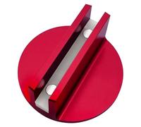 Magnetic Jack Pad - Adaptador de riel de aluminio de 2,992 pulgadas | Slotted Jack Puck with Magnet, Grooved Pinch Weld Adapter for Safe Car Lifting and Repairs