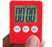 Magnetic Kitchen Timer - Countdown Clock, 7x5.3cm Cooking Alarm for Baking Tasks, Digital Tracker with Loud Ring, Culinary Tool, Precision Timekeeper for School Study, Gym Exercise and Home Adults