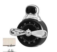 Magnetic Kitchen Timer - No Batteries Required Countdown Clock, Manual Countdown Timer with Loud Alarm For Cooking | Baking Home Office Classroom Kids Adults Teachers Oven Fridge