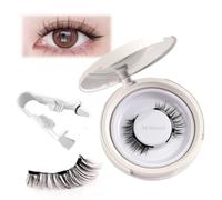 Magnetic Lash Kit, Elara Craft Magnetic Eyelashes with Applicator, Reusable Eyelashes Magnetic Lashes, Magnetic Eyelashes Natural Look (#04)