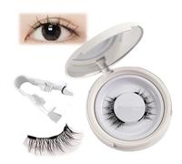 Magnetic Lash Kit, Elara Craft Magnetic Eyelashes with Applicator, Reusable Eyelashes Magnetic Lashes, Magnetic Eyelashes Natural Look (#03)
