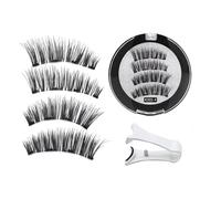 Magnetic Lashes Kit - Long Lasting Natural Looking False Eyelash | Reusable No Glue False Lashes For Women Girlfriend Mother Wife | Magnetic Eyeliner And Lashes Kit | 2 Pairs Long Lasting False Eyelas