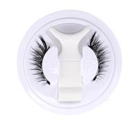 Magnetic Lashes Kit - Reusable No-Glue False Eyelashes Set | 4pcs Natural Look Magnetics Eyelashes | Easy To Wear Black Stem Magnetic Lash Kit For Beginners And Professional Makeup Lovers