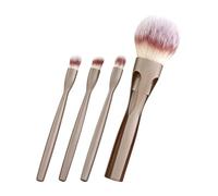 Magnetic Makeup Brushes - 4-en-1 portátil sintético conjunto, Professional Compact Beauty Tools | Powder Blush Eyeshadow Concealer Blending Kit para el hogar de la oficina de viaje al aire libre