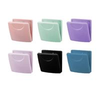 Magnetic Memo Note Holder - Multifunctional Clip Magnets | 6pcs File Paper Organizer, Creative Refrigerator Accessory, Whiteboard Supplies, Office Desk Tool, Kitchen Fridge Decoration, School