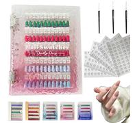 Magnetic Nail Swatches Book, 2025 New 120/180/240 Nail Color Display Book, Magnet Blank Nail Organizer Storage, Nail Art Salon Design Display Booklet for Manicurist (Red,240Pc)