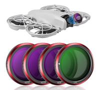 Magnetic ND & CPL Filtros Set para dji Neo Accesorios - 4 Pack ND8 ND16 ND32 CPL Filtros, Lente de cámara de Densidad Neutra ND Filtro para Neo Drone Accesorios, Ultra Slim Marco de Aluminio