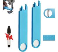 Magnetic Needle Threader for Sewing Machine with U-Shaped Snips - Automatic Quick Threading Device. 3-in-1 Multifunctional Tool for Hand Sewing, Quilting & Craft Projects (2Pcs)