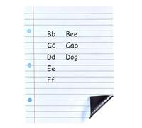 Magnetic Notebook Paper Erasable - Teaching Lined Notepad Magnetic Notebook