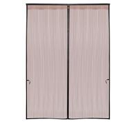 Magnetic Pet Friendly, Pantalla Door Netting, 75 x 87 pulgadas Mesh with Heavy-Duty Yarn, Strong Tear-Resistant Fiber, Home Hardware with Protective Style, Outdoor House for Apartment Porch