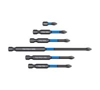 Magnetic Phillips Bits - S2 Alloy Steel 6 Piece 25-150mm Set | Resis