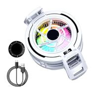 Magnetic Phone Cooler Fan - Portable Radiator with LED Temp Display