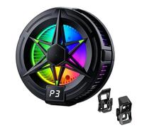 Magnetic Phone Cooler - Portable Cooling Fan | 3 Speeds RGB Digital Display