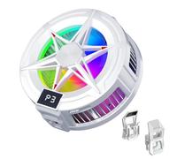 Magnetic Phone Cooler - Portable Cooling Fan | 3 Speeds RGB Digital Display