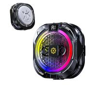 Magnetic Phone Cooler - Semiconductor Technology, Control de temperatura ajustable | Digital Display Cooling Fan, Magnetic Ventilated Case For, Video, Live Streaming, Meetings