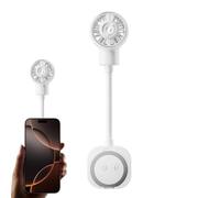 Magnetic Phone Fan - Rechargeable Mist Summer Blower | 360 Degree Rotation