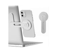Magnetic Phone Holder Compatible with Laptop Adjustable Phone Monitor Side Mount Compatible with Iphone 13 Series/iphone 12 Pro Max/12 Pro/1
