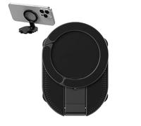 Magnetic Phone Mount, 360 Rotation Stand Holder, Foldable Suction Cup Base Design, Strong Magnet Grip Support, Car Wall Window Use, for Travel Work Recording Home Office Viewing 6.3x2.36x0.59 Inches