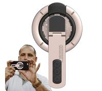 Magnetic Phone Ring Holder - Strong Magnet Grip | Secure Handling | 360° Rotating Adjustable Silicone Ring | For Car, Desk, Gym, Travel, Universal Smartphone Stand,Hands-Free Viewing