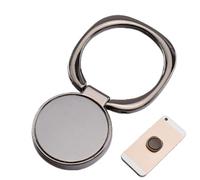 Magnetic Phone Ring Holder - Zinc Alloy, Ultra Thin Gym Finger Ring Grip
