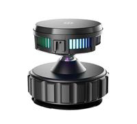 Magnetic Phone Stand, Wireless Car Charger, 15W Radiating Charger, Built-in Mood Light, Fast Charging Pad, Perfect for Road Trip Vehicle Truck Console Daily Commuting