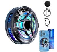 Magnetic phoneCooler,Tablet Cooling with RGB Light, Portable phonecoolerFan | Designed To Be Compact and Lightweight, This Magnetic Cell phonecoolerEasily Goes Wherever You Do, Meeting A Variety