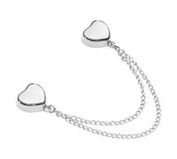 Magnetic Pins For Clothes - Hijab Scarf-Clip Waist Tightener Reducer Alteration Styling Accessory, Safety-Pin Buckles Fastener, Chains | Top Clip Shirts Shaped Heart Clothe Pin Magnetics For Women