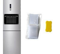 Magnetic Planner Board For Refrigerator | Whiteboard Calendar Organizer for Notes, Grocery Lists, Meal Prep, Task Scheduling, and Family Reminders, Strong Magnet Backing for Secure Attachment