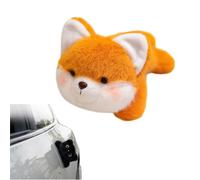 Magnetic Plush Cat Car Decor, 14cm Stuffed Animal Ornament for Car Exterior, Cute Magnetic Decoration for Dashboard, Side Mirror, Refrigerator, Locker, Wall, Cats Lovers