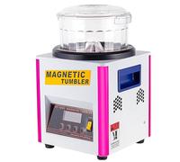 Magnetic Polishing Machine,Jewelry Polisher Machine,2000Rpm And 600G Capacity,With Lcd Display,For Platinum, Gold, Silver, Metal Parts, Hard Plastic, HUANGHAIQIU