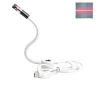 Magnetic Position Quilting Light, Sewing Guide Light Red, Magnetic Sewing Machine Light with Adjustable Dot/Straight Line/Crosshair Projection, Fits All Machines (straight line)