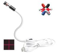 Magnetic Positioning Quilting Light for Sewing Machine, Quilting Guide Light, Sewing Guide Lights with Adjustable Dot/Straight Line/Crosshair Projection for Straight Stitching (1PCS-Crosshair)