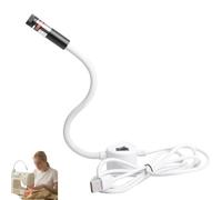 Magnetic Positioning Quilting Light for Sewing Machine, Sewing Machine Quilting Light with Adjustable Dot/Straight Line/Crosshair Projection, Rotating Guided Stitching (Line)