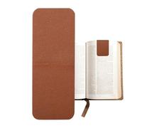 Magnetic Pu Leather Bookmark - Decorative Magnet Page Marker Clips for Novel Textbook and Diary Use, Practical Reading Accessories with Secure Hold Elegant Design.3.15 Inches.