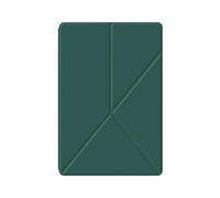 Magnetic PU Leather Stand Case Suitable For Samsung Galaxy Tab S11 Ultra SM-X930/X936B 14.6inch 2025 Tablet Smart Book Cover(Dark Green)
