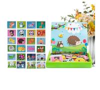 Magnetic Puzzle, Double Sided Farm Puzzle Board for Kids