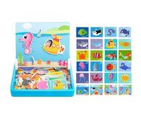 Magnetic Puzzle, Double Sided Farm Puzzle Board for Kids