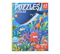 Magnetic Puzzle, Travel Activity Book, 11.22x8.46x0.39 Inches Educational Learning Toy, Compact Magnetic Game Set, Interactive Quiet Play for Kids, Boys, Girls, Road Trip, Car Ride, Birthday