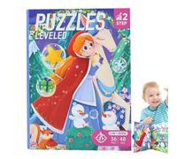 Magnetic Puzzle, Travel Puzzle Book, Educational Toys and Games, Interactive Activity Set for Kids, Boys, Girls, Road Trip, Car Ride, Learning, Birthday Gift, Entertainment